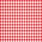 Magic Cover Magic Cover Red/White Checkered Vinyl Disposable Tablecloth 70 in. L X 52 in. W TBL-MC567-36 - alternate 1